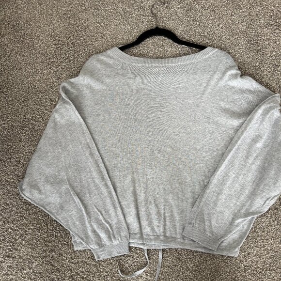 ESPRIT Sweater in Light Grey with Drop Bat Arms - Size Med but fits to Large - Picture 2 of 8